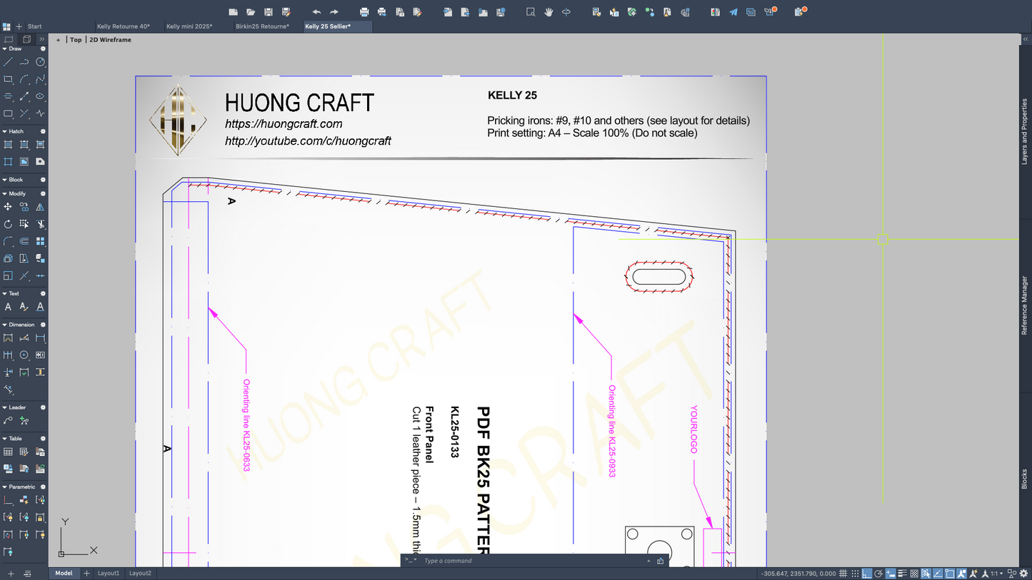 Kelly 25 PDF Pattern | HuongCraft
