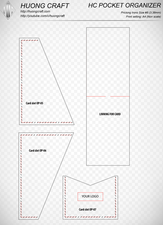 Pocket Organizer - Pattern File PDF