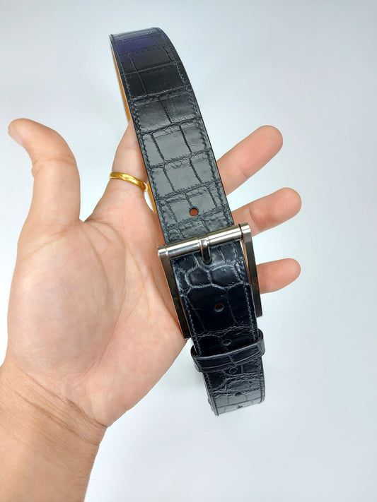 Crocodile belt