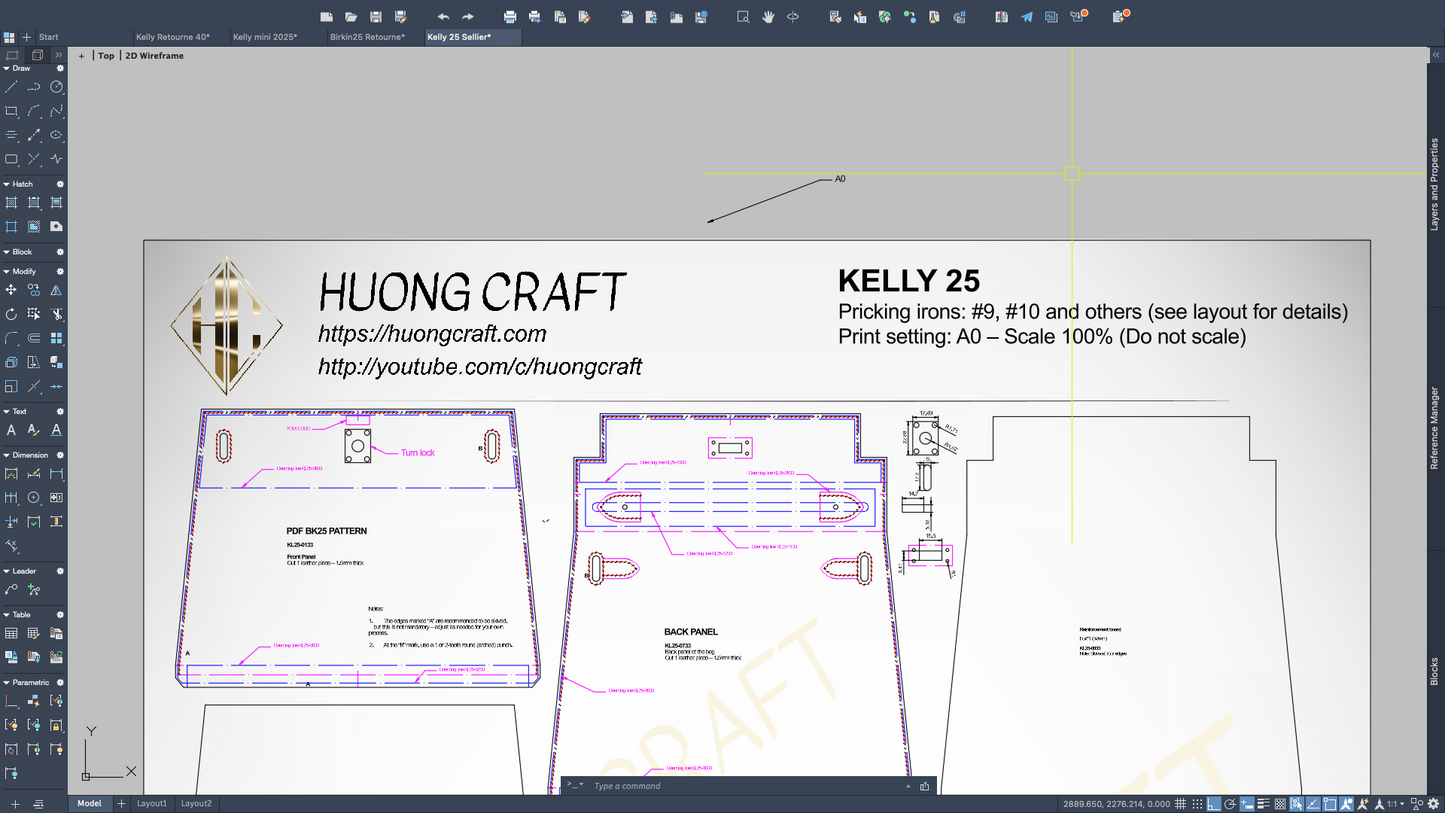 Kelly 25 PDF Pattern | HuongCraft